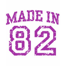 Made in 82 t-shirts