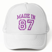 Made in 87 mesh hats