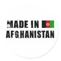 Made in Afghanistan stickers