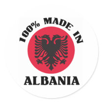 Made In Albania stickers by teyes143 Made In Albania stickers