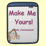 Made In America! customizable rickshaw iPad sleeve
