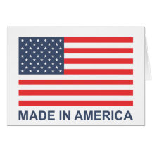 Made In America Greeting Card