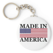 MADE IN AMERICA KEY CHAIN