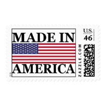 MADE IN AMERICA POSTAGE STAMPS