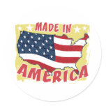 Made in America stickers