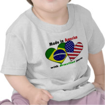 made in america with brazilin parts shirt