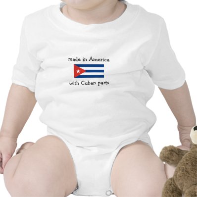 made in America with Cuban parts Rompers