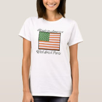 Made in America With Irish Parts t-shirts