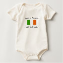 made in America with Irish parts t-shirts