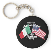 Made In America With Italian Parts Key Chain