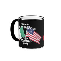 Made In America With Italian Parts Coffee Mug