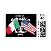 Made In America With Italian Parts Postage