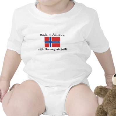 made in America with Norwegian parts Bodysuits