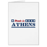Made in Athens Greeting Card