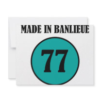 ~ Made in Banlieue ~ Personalized Invite
