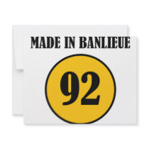 ~ Made in Banlieue ~ Personalized Announcements