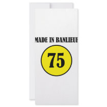 ~ Made in Banlieue ~ Rack Card