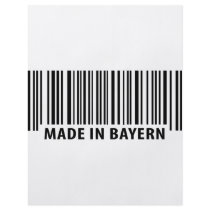made in Bayern barcode icon Full Color Flyer