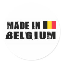 Made in Belgium Sticker