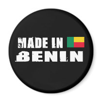 Made in Benin Refrigerator Magnets