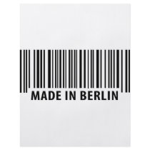 made in Berlin icon Flyer Design