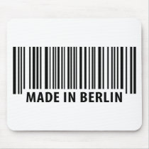 made in Berlin icon Mousepads