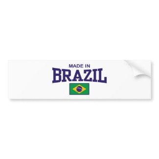 Brazil Bumper Stickers
