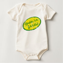 Made in Brazil - Gift for Brazilian New Born Baby t-shirts by BrazilShirt Made in Brazil - Gift for Brazilian New Born Baby t-shirts