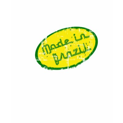Made in Brazil Ladies T Brazilian womens gifts Tee Shirt by BrazilShirt