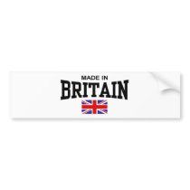 Made In Britain Bumper Sticker