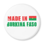 Made in Burkina Faso magnets