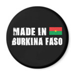 Made in Burkina Faso magnets