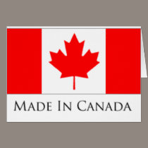 Made in Canada cards
