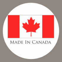 Made in Canada stickers