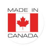 Made In Canada Stickers