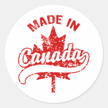 Made In Canada Sticker