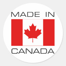 Made In Canada Stickers