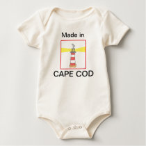 Made in Cape Cod onesie/creeper infant shirt