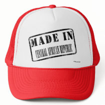 Made in Central African Republic hats