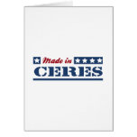 Made in Ceres Greeting Cards