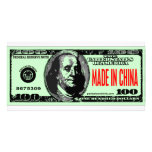 MADE IN CHINA PERSONALIZED PHOTO CARD
