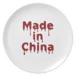 Made in China Dinner Plates