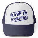 Made in Compton hats