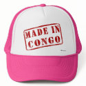 Made in Congo hats
