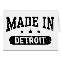 Made In Detroit Cards