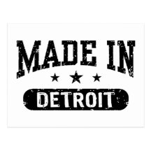 Made In Detroit Postcards