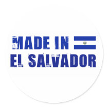 Made in El Salvador stickers
