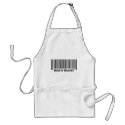 made in england bar code barcode aprons by Tomaniac made in england bar code barcode aprons