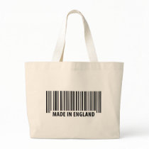made in england bar code barcode canvas bags