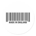 made in england bar code barcode stickers by Tomaniac made in england bar code barcode stickers